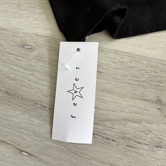 Fever Crocheted Cold Shoulder Bat Sleeve Midi Dress Black M NWT - Picture 5 of 8